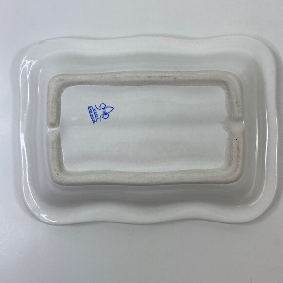 Vintage VB Athena Floral Shaving Mug Brush Holder & Soap Dish Set Vintage - Picture 3 of 16